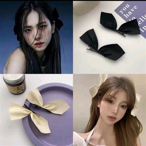 Jual Set Jepit Rambut Pita Hair Pun Rambut Pita Jepit Pita Jennie