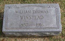 William Thomas Winstead 1857 1916 Memorial Find A Grave