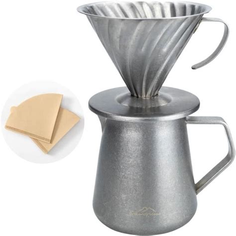 Kit De Cafeti Re Pe Ente Pour Caf Filtre Ml Avec Filtre Caf