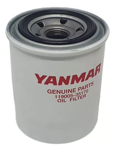 Filtro De Óleo Lubrificante Motor Yanmar 4tnv88 4tnv98 xdb