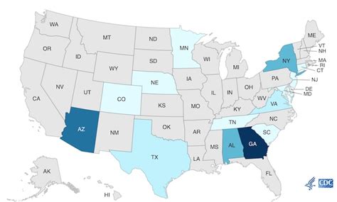 CDC Reports on Domestically Acquired Cyclospora Cases