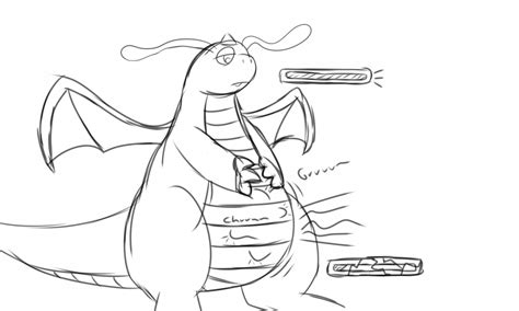 Agnph Gallery Afraidpichu Dragonite Male Vore