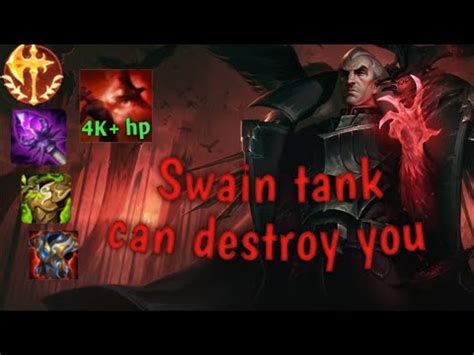 Swain Tank In Midlane Wild Rift Youtube