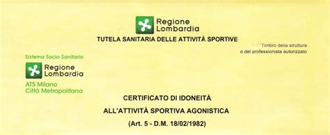 Certificato Medico Sportivo Si Grazie Turbolento Thinkbike SSD