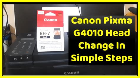 How To Change Canon G Print Head Canon G Black Print Head