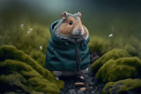 There Is Nothing More Natural Than A Hamster Posing As A Fashion Model