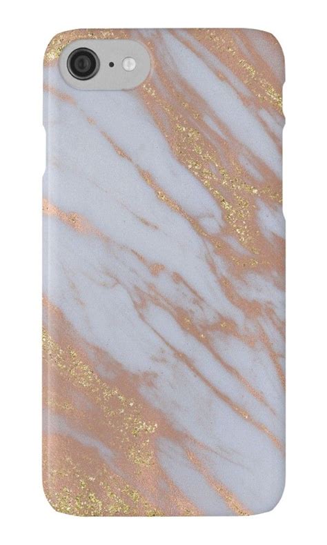 Rose Gold Marble Phone Case On Redbubble Phone Cases Marble Artsy Phone Cases Rose Gold Marble