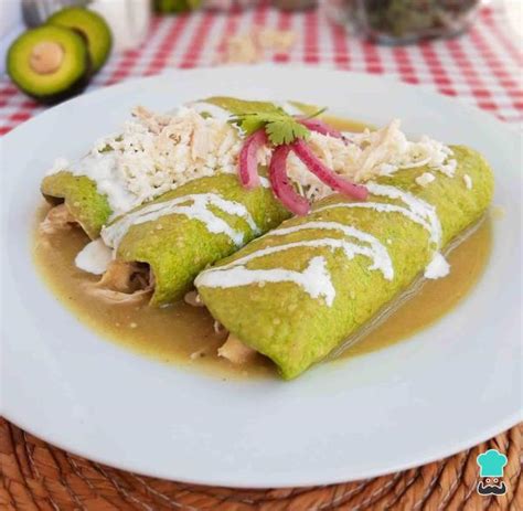 Descubrir 79 Imagen Receta Para Hacer Enchiladas Verdes De Pollo