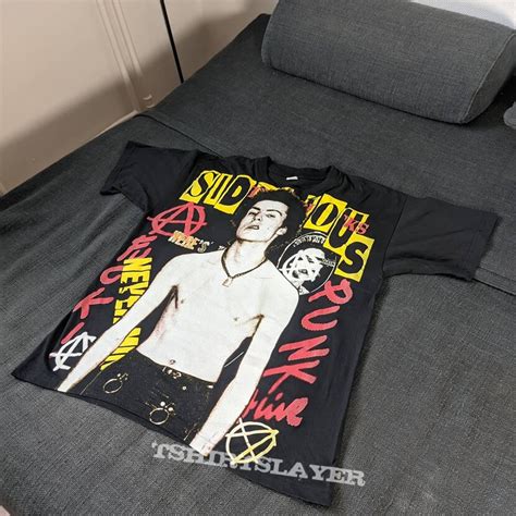 S Sid Vicious Sex Pistols L Tshirtslayer Tshirt And Battlejacket