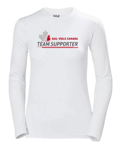 Team Supporter Tee Womens Sail Canada