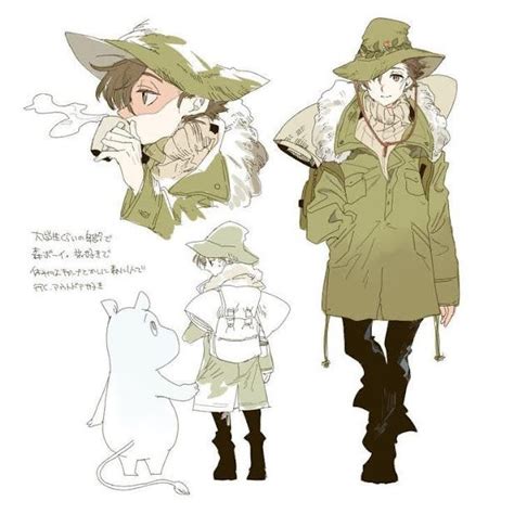 pin  karura vazquez  moomin character design inspiration