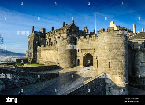 Entrance To Stirling Castle Stirlingshire Scotland Stock Photo Alamy