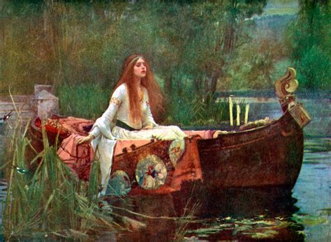 The Lady Of Shalott By John William Waterhouse