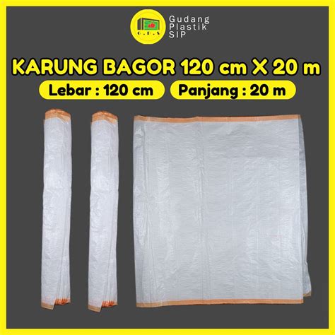 Jual Karung Bagor Karung Rol Ukuran Cm X Meter Shopee Indonesia