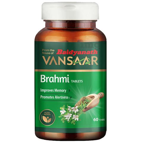 Vansaar Brahmi Tablet Buy Bottle Of 60 0 Tablets At Best Price In