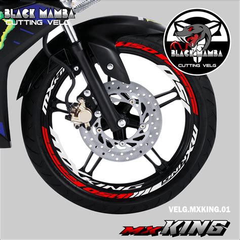 Jual Cod Cutting Sticker Velg Mx King Stiker Lis List Variasi Ban