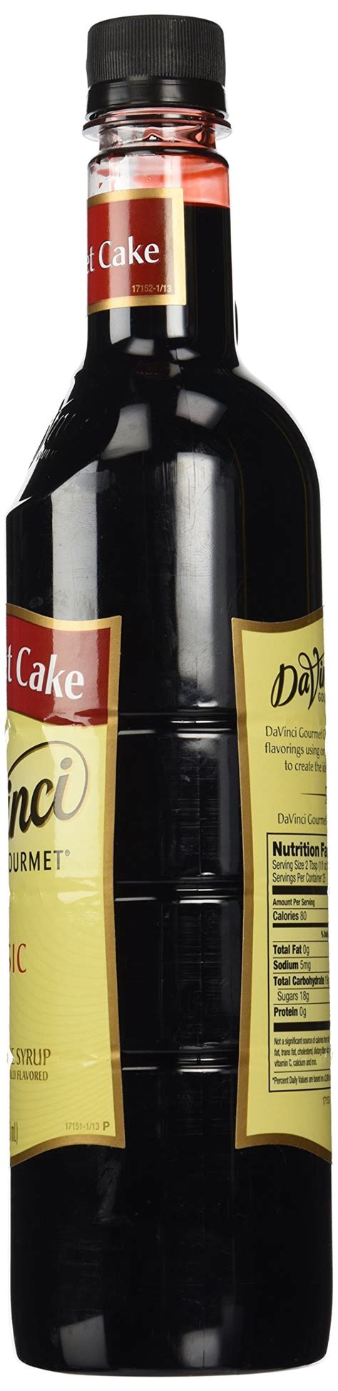 Davinci Gourmet Red Velvet Cake Syrup Ml Plastic Bottle Buy