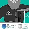 Coffee Gator Moka Pot 350ml 6 Cup Stovetop Espresso Maker Classic