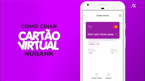 Como Criar Cartão Virtual Nubank 2024 Youtube