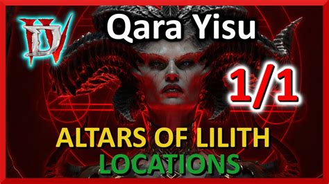 Qara Yisu Lilith Statues 1 Diablo 4 YouTube