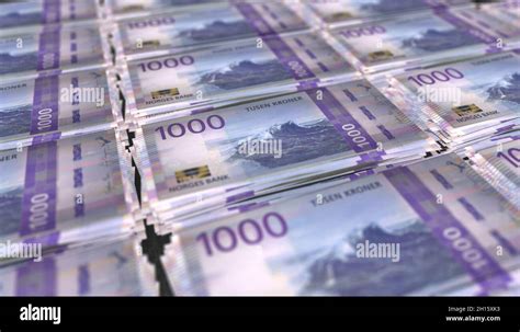 3d Illustration Of 1000 Norway Kroner Money Banknote Stock Photo Alamy