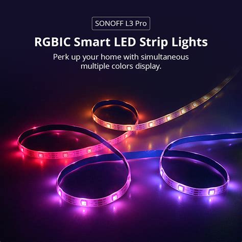 Sonoff L Pro Rgbic Smart Led Strip Lights M Isp Home