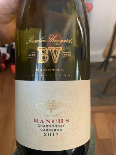 2017 Beaulieu Vineyard BV Maestro Collection Ranch No 8 Chardonnay