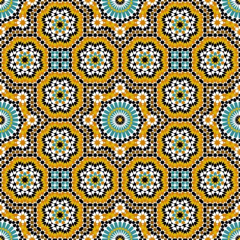 Premium Vector | Seamless arabic geometric ornament based on traditional arabic art Arabian tile