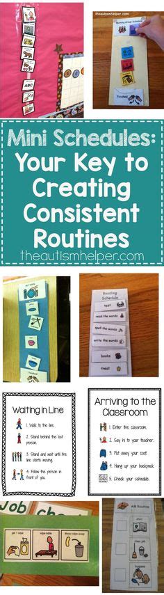 Clean Up Visual Routine Pre K Pages Teaching Classroom Management