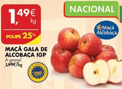 Promoção Maça Gala de Alcobaça IGP em Pingo Doce