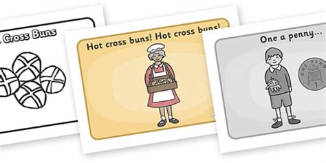 Hot Cross Buns Sequencing ティーチャーメイド