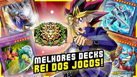 Decks Rei Dos Jogos No Come O De Maio Yu Gi Oh Duel Links