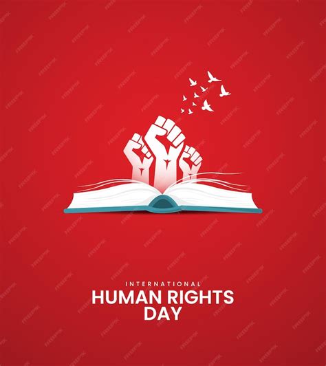 Premium Vector Human Rights Day 10 December Creative Human Rights Day