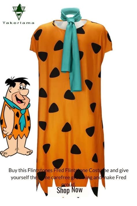 Flintstones Adult Fred Flintstone Costume Takerlama Youtube