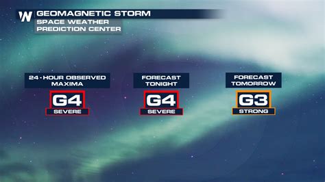 Geomagnetic Storm Watch Issued Aurora Borealis Visible Farther South