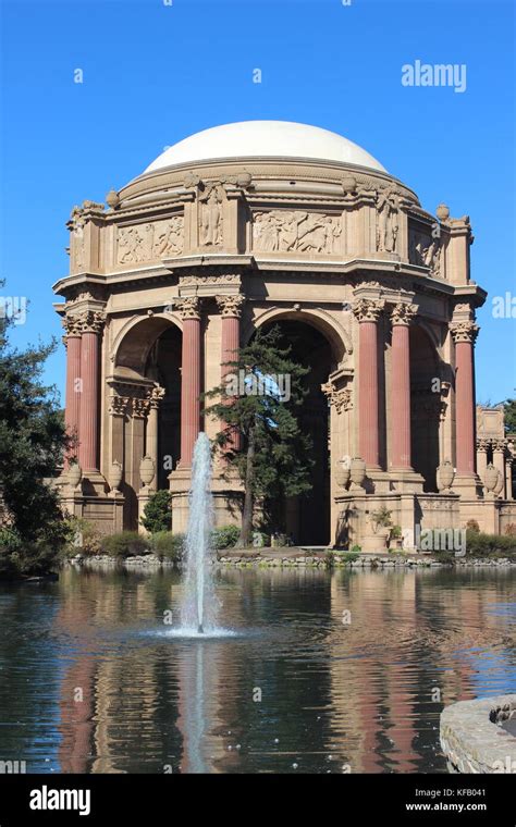 Palace Of Fine Arts San Francisco California Stock Photo Alamy