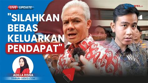 Video Gibran Dan Ganjar Pranowo Tanggapi Kritikan Anies Baswedan Soal