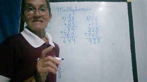 Multiplica O Dois Algarismos No Multiplicador Youtube