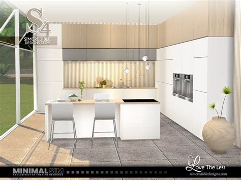 Mod Furniture Sims 4 Cc Furniture Kitchen Furniture Kitchens Luxury