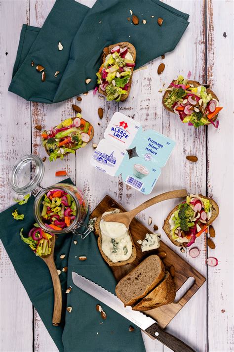 Tartines Fromage Blanc Pickles Une Recette Propos E Par Alsace Lait