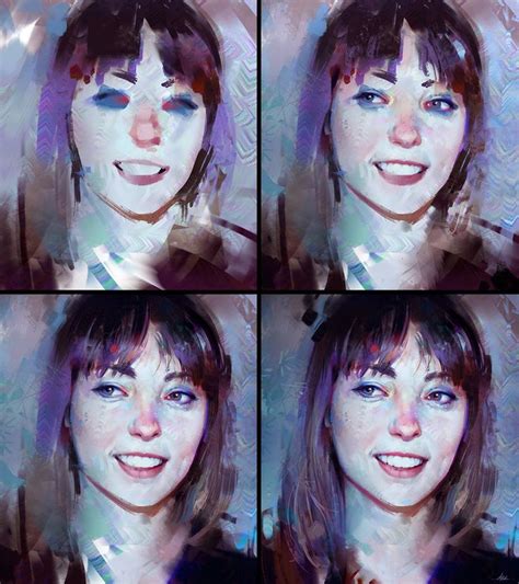 Angel Olsen Colour Study Process By Aarongriffinart On Deviantart