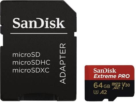 SanDisk Memorijska Kartica Micro SDXC Extreme Pro 64 GB Adapter MALL HR