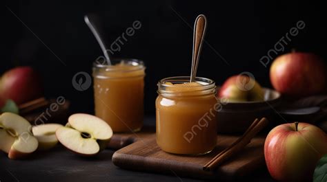 Apple Cider Sauce Recipe Background, Picture Of Apple Sauce, Food ...