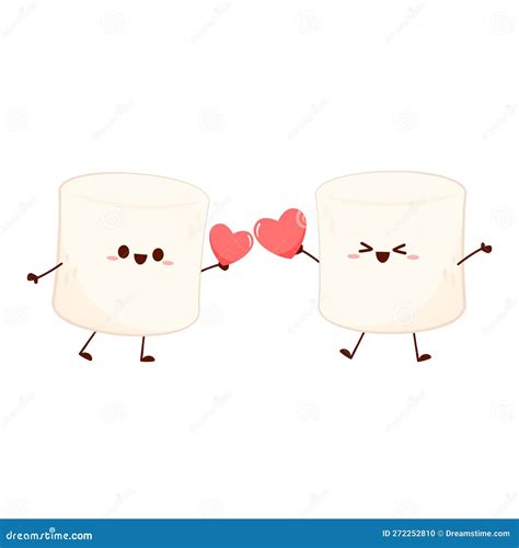 Marshmallow Cartoon Marshmallow Character Design