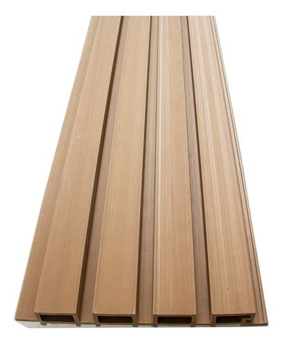 Lambrin Exterior Panel Wpc Tipo Madera Decorativo Piezas Meses Sin