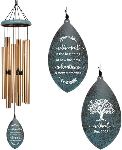 Amazon Sinfinate Personalized Retirement Wind Chimes Retirement