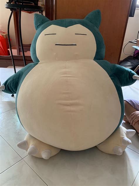 Big Snorlax Soft Toy Hobbies Toys Toys Games On Carousell