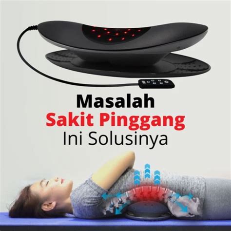 Jual Terapi Nyeri Pinggang Dr Qyu Lumbar Traction Device Pillow Terbaik