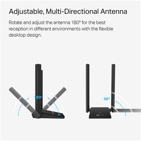 Tp Link Archer T U Plus Ac Dual Antennas High Gain Wireless Usb