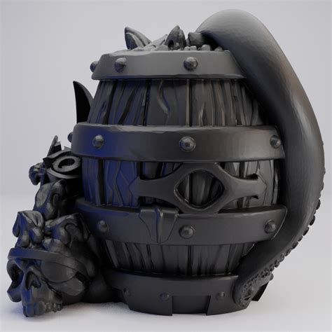 Hot Goblin アンデッド海賊船樽B ミニチュア ホットゴブリン TRPG 海賊